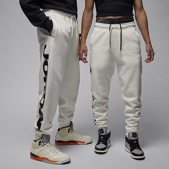 Mens white nike joggers online